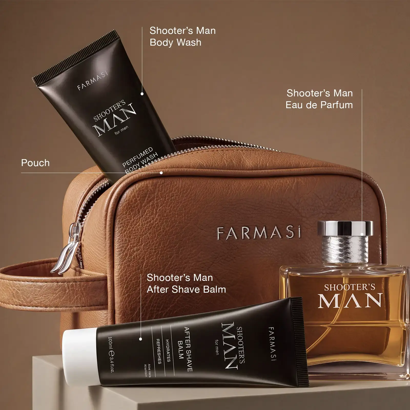 SHOOTERS MAN XMAS BAG SET