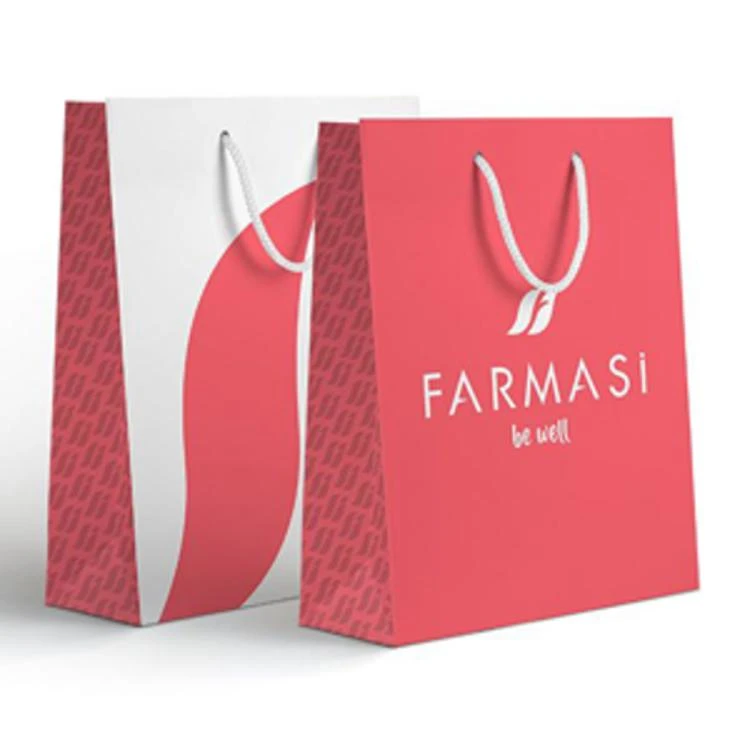image of Small Coral Carton Bag
