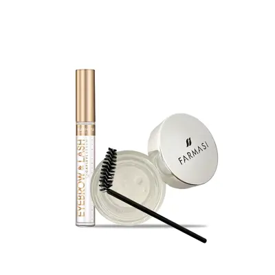 image of Eyebrow and Lash Serum &  Brow Setting Wax