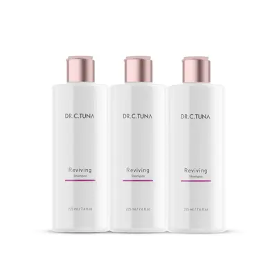 image of Dr. C. Tuna Reviving Shampoo (Set of 3)