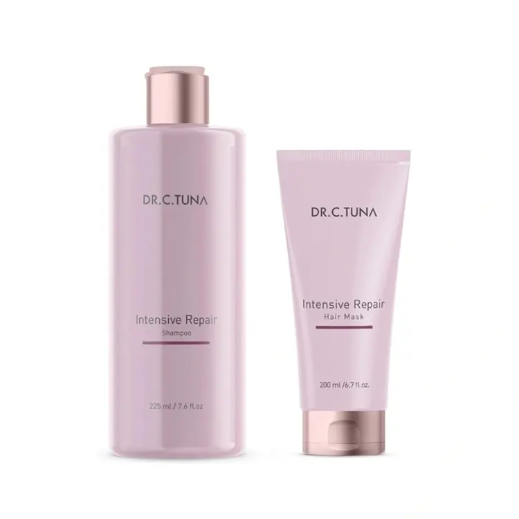 image of Dr. C. Tuna Intensive Repair Shampoo&Hair Mask Bundle