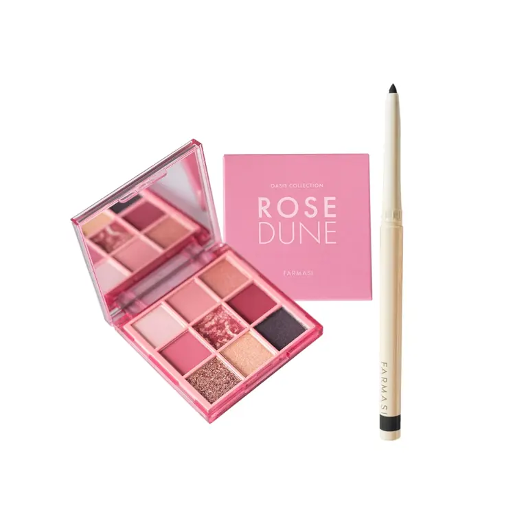 image of Oasis Palette & Eye Liner Pencil Bundle